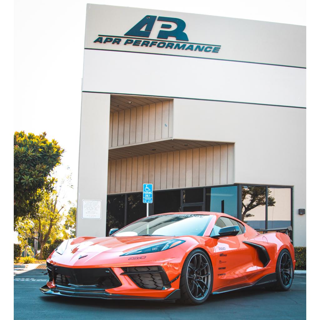 APR Chevrolet Corvette C8 Front Bumper Canards 2020-UP
