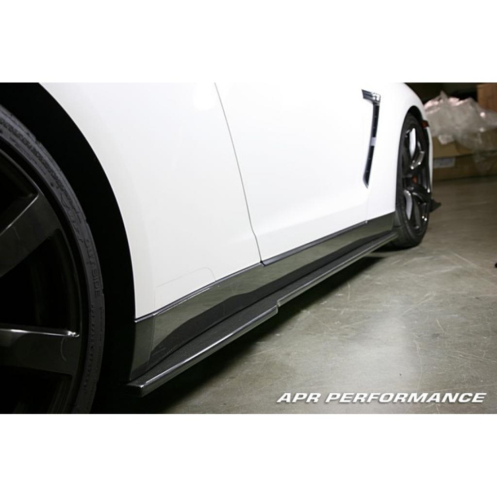 APR Nissan GTR R35 Side Rocker Extensions | Side Skirt 2008-2016