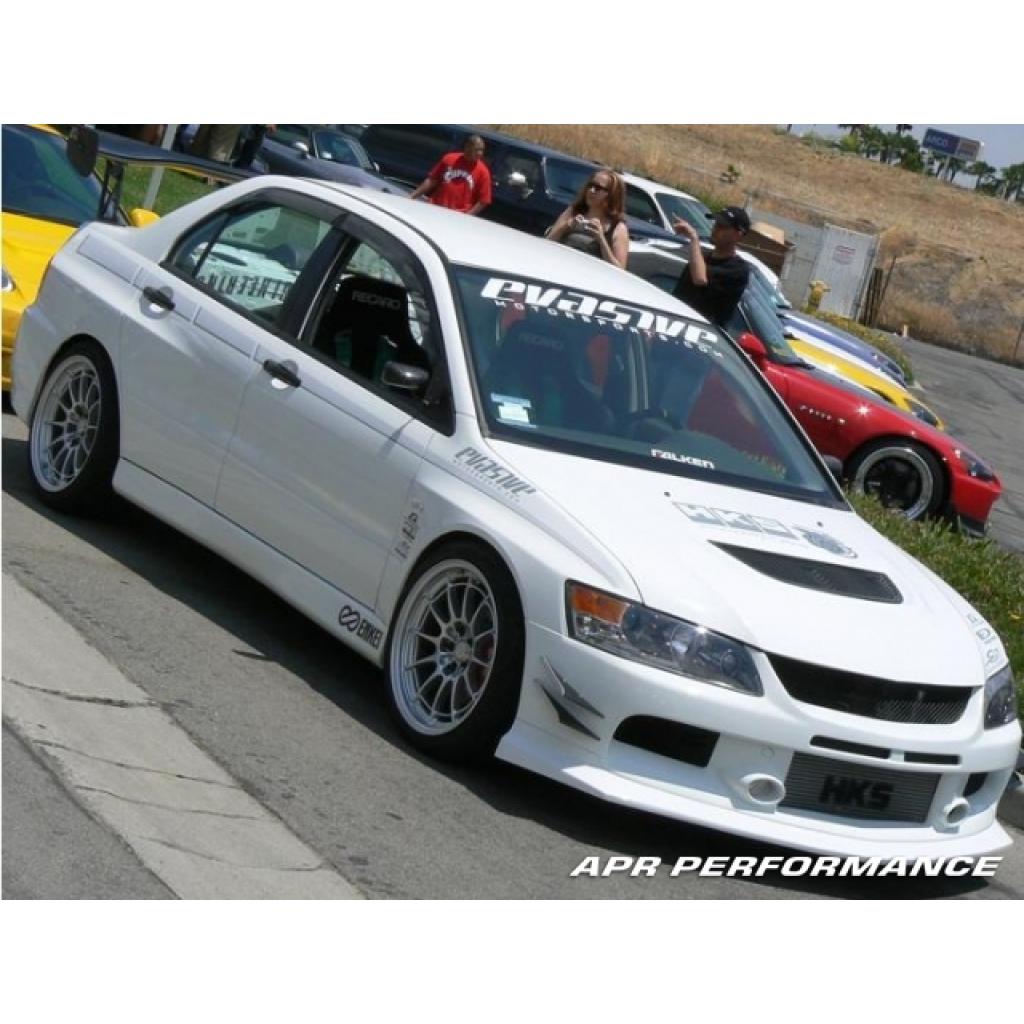 APR Mitsubishi Evolution 8 | 9 Front Bumper w | Front Air Dam Incorporated 2003-2007