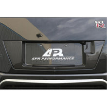Load image into Gallery viewer, APR Nissan GTR R35 License Plate Backing 2017-2022
