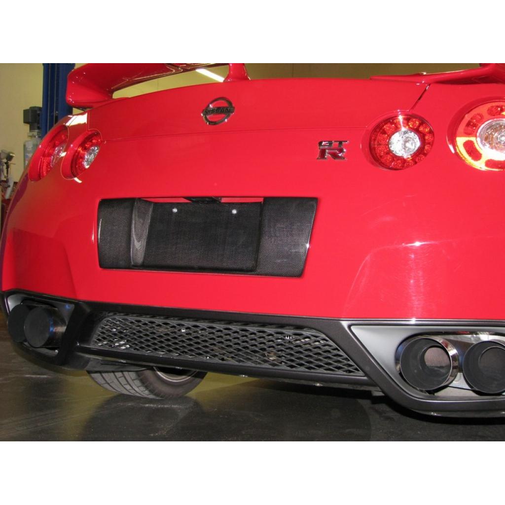 APR Nissan GTR R35 License Plate Backing 2008-2011