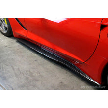 Load image into Gallery viewer, Chevrolet Corvette C7 Z06 Carbon Fiber Side Rocker Extensions/ Side Skirts