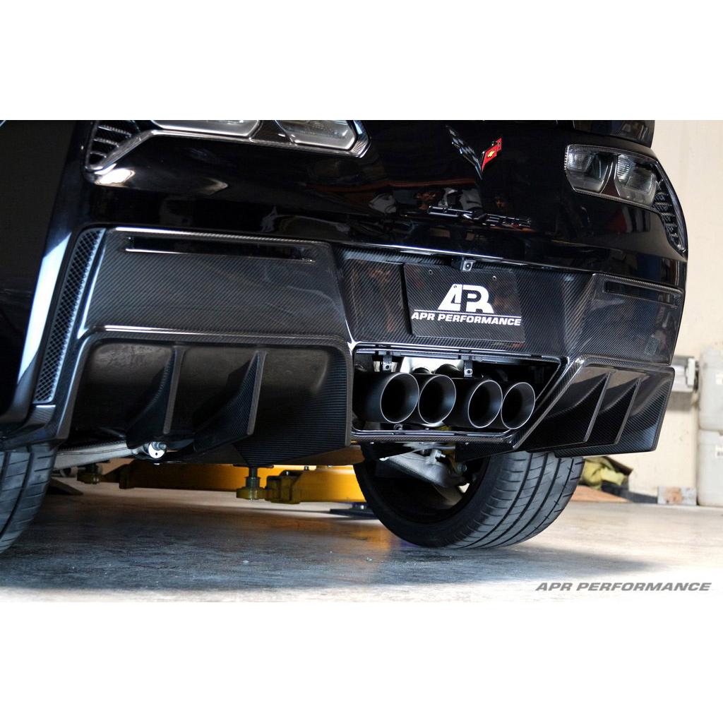 APR Chevrolet Corvette C7 Z06 Rear Diffuser 2014-2019 Version 2