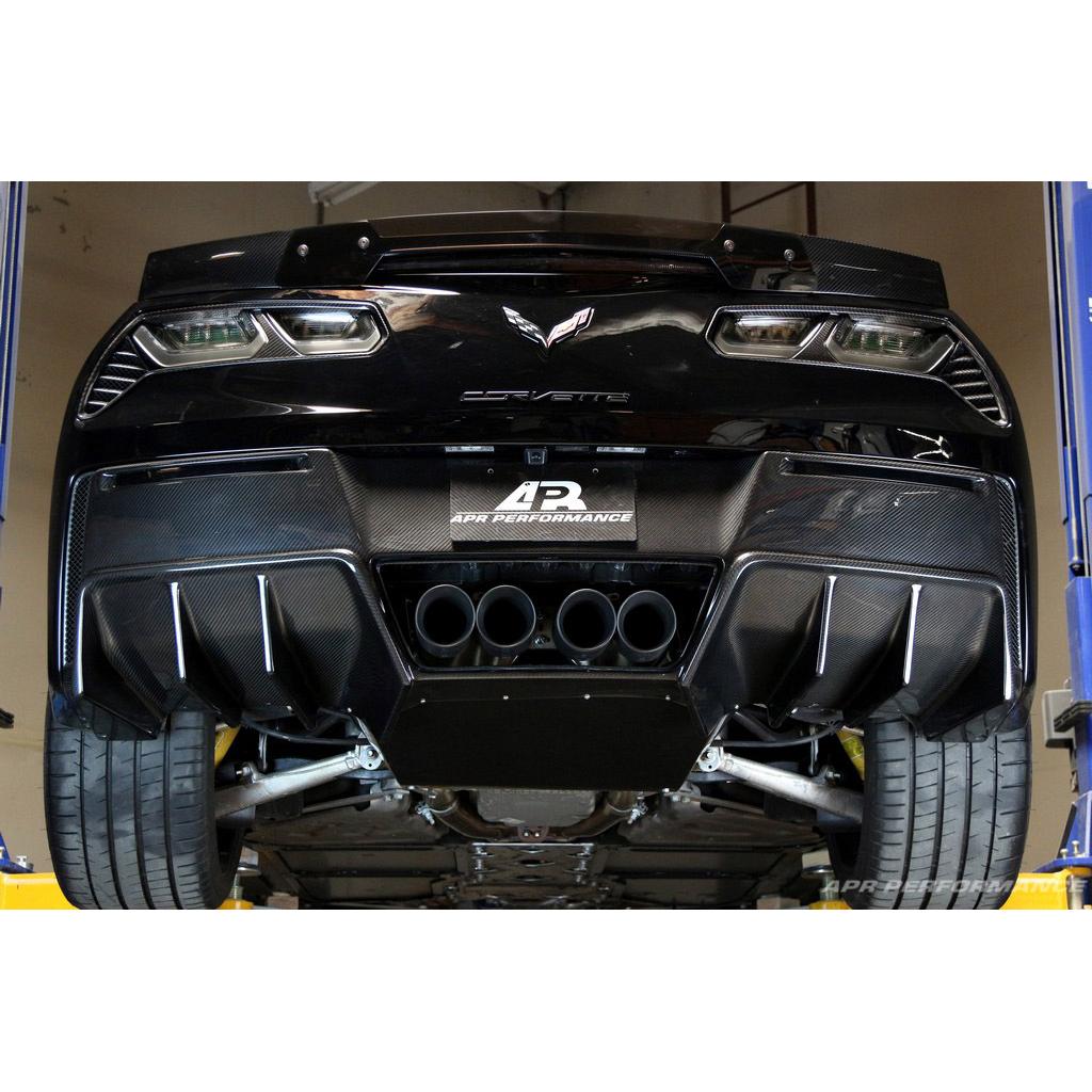 APR Chevrolet Corvette C7 Z06 Rear Diffuser 2014-2019 Version 2