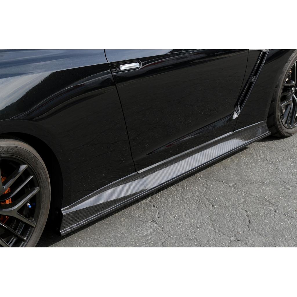 APR Nissan GTR R35 Side Rocker Extensions | Side Skirt 2017-2022