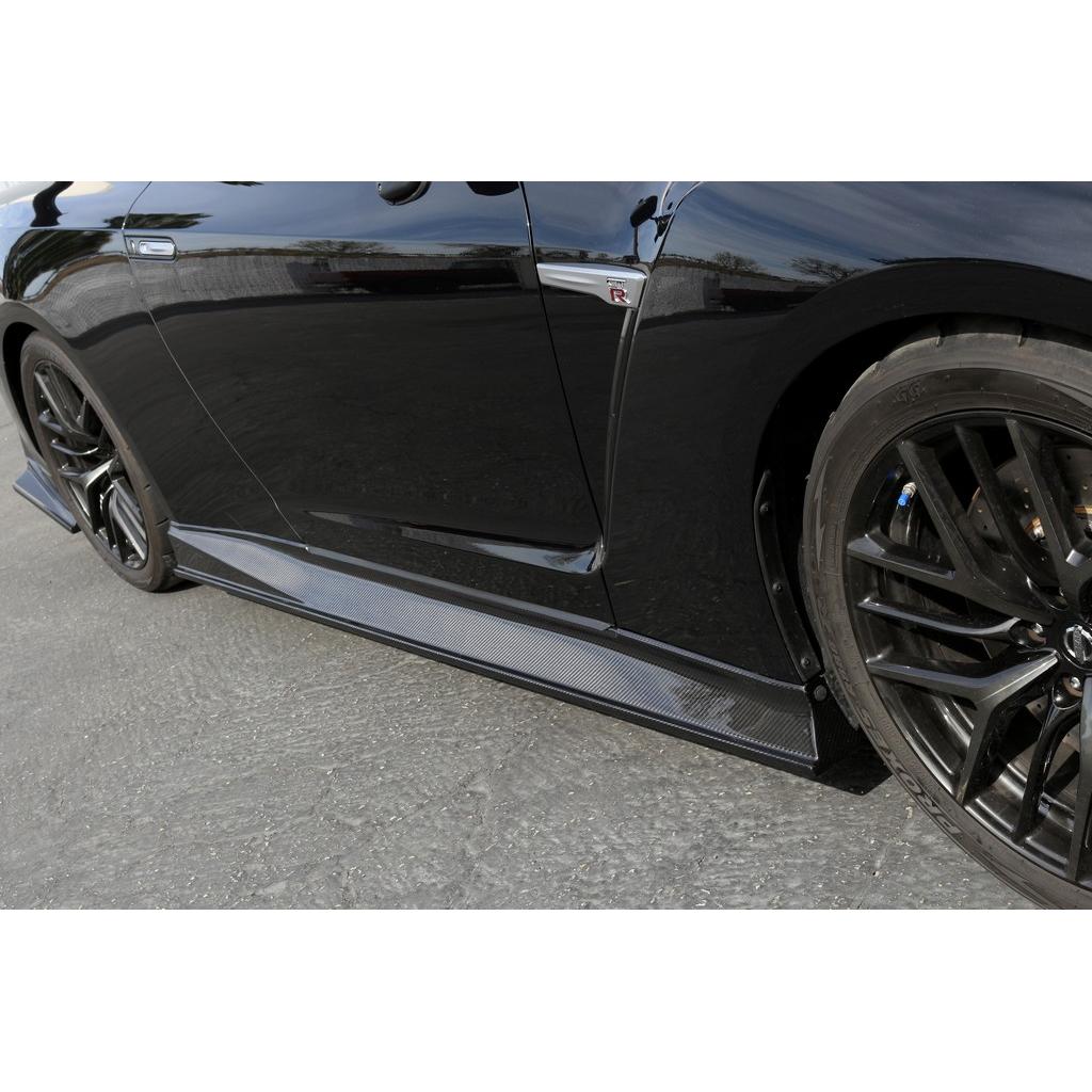 APR Nissan GTR R35 Side Rocker Extensions | Side Skirt 2017-2022