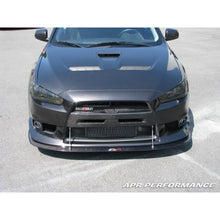 Load image into Gallery viewer, APR Mitsubishi Evolution X with OEM lip Front Wind Splitter 2008-2016