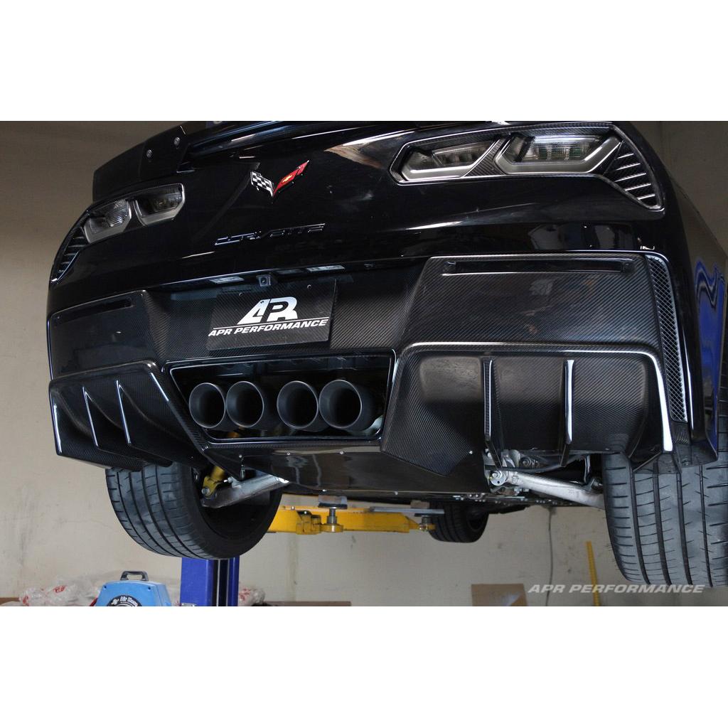 APR Chevrolet Corvette C7 Z06 Rear Diffuser 2014-2019 Version 2