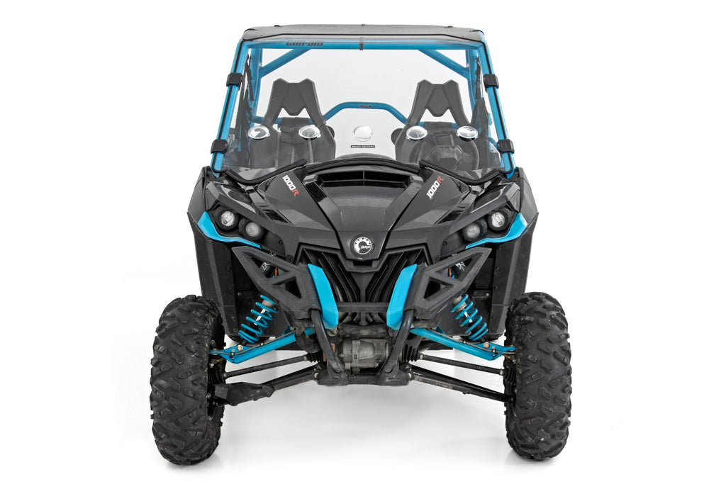 Vented Full Windshield | Scratch Resistant | Can-Am Maverick Max 1000R X 