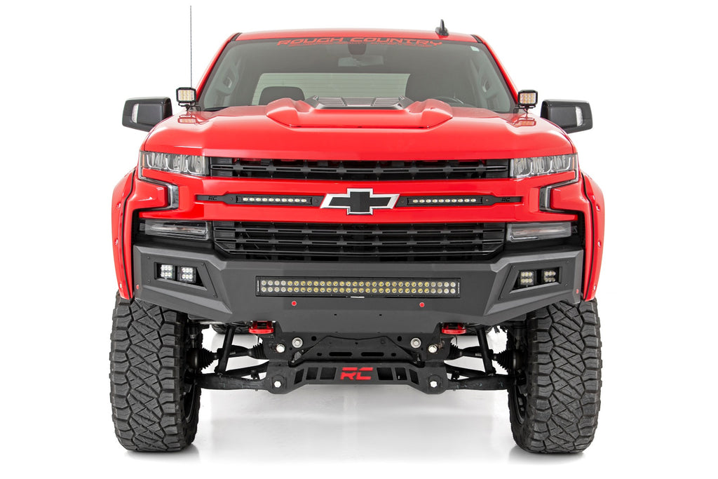 LED Light Kit | Ditch Mount |  3" OSRAM | Wide | Chevy Silverado 1500 (19-26)