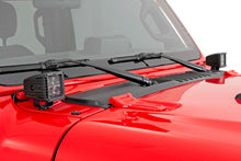 Load image into Gallery viewer, LED Light Kit | Cowl Mount | 2" Black Pair | Amber DRL | Jeep Gladiator JT/Wrangler JL (18-26)