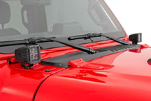 Load image into Gallery viewer, LED Light Kit | Cowl Mount | 2" Black Pair | Jeep Gladiator JT/Wrangler JL (18-26)