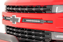 Load image into Gallery viewer, LED Light Kit | Grille Mount | 10" Black Slimline Pair | Chevy Silverado 1500 (19-22)