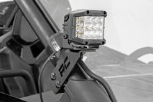 Load image into Gallery viewer, LED Light Kit | "A" Pillar Mount | 2" Black Pair | Amber DRL | Polaris RZR PRO XP 
