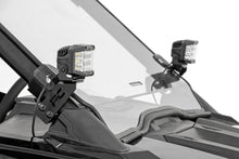 Load image into Gallery viewer, LED Light Kit | "A" Pillar Mount | 2" Black Pair | Spot | Polaris RZR PRO XP 