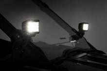 Load image into Gallery viewer, LED Light Kit | "A" Pillar Mount | 2" Black Pair | Spot | Polaris RZR PRO XP 