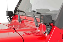 Load image into Gallery viewer, Light Mounts | Lower Windshield | Jeep Wrangler TJ (97-06)/Wrangler Unlimited (04-06) 