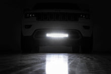 Load image into Gallery viewer, LED Light Kit | Bumper Mount | 20" Chrome Dual Row | White DRL | Jeep Grand Cherokee WK2 (11-20)