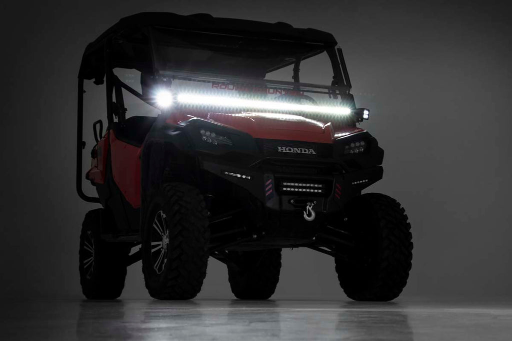 LED Light Kit | Cage Mount | 50" Black Single Row | Honda Pioneer 1000/Pioneer 1000-6 