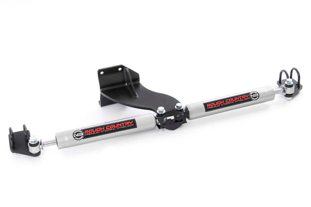N3 Steering Stabilizer | Dual | 2.5-8 Inch Lift | Ram 2500 (14-26)/3500 (13-26) 
