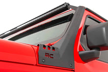 Load image into Gallery viewer, LED Light Kit | Windshield Mount | 50" BLK Dual Row | Jeep Gladiator JT/Wrangler JL (18-26)