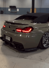 Load image into Gallery viewer, BMW 6 Series F12 F13 F06 Smoke and Red GTS OLED Style Taillights (2011-2018)
