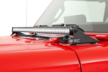 Load image into Gallery viewer, LED Light Kit | Cowl Mount | 50" Black Single Row | Jeep Gladiator JT/Wrangler JL (18-26)