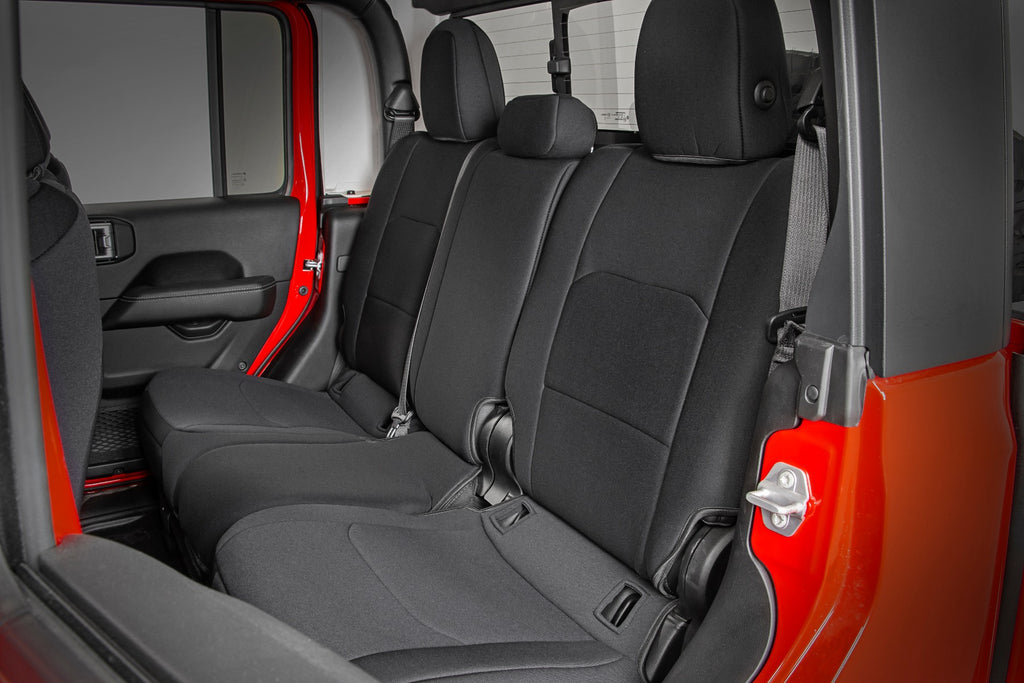 Seat Covers | Front and RR w/ Cup Holder | Jeep Gladiator JT 4WD (2020-2026)