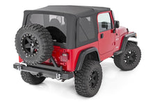Load image into Gallery viewer, Soft Top | Replacement | Black | Half Doors | Jeep Wrangler TJ 4WD (97-06)