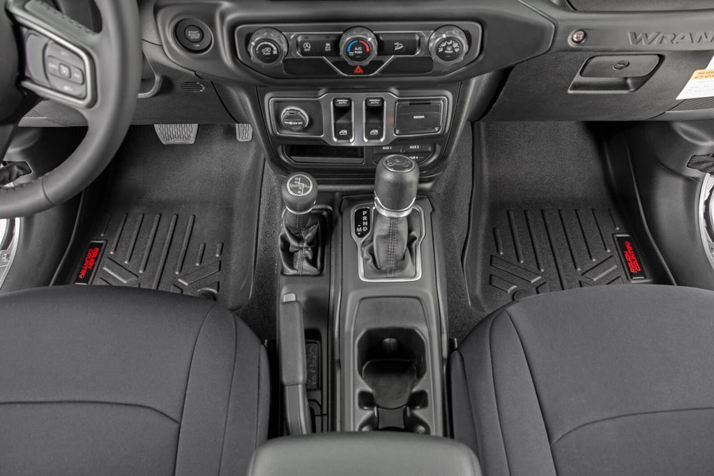 Floor Mats | FR & RR | RR Non-Lock | Jeep Gladiator JT 4WD (2020-2026)
