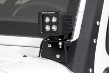 Load image into Gallery viewer, LED Light Mount | Lower Windshield | Pod | Jeep Wrangler JK/Wrangler Unlimited (07-18)