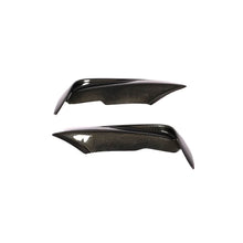 Load image into Gallery viewer, Carbon Fiber Fog Light Splitter Canards for BMW F30 / F31 / F35 M Sport Front Bumper (2013–2018)