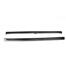 Load image into Gallery viewer, VW Golf MK7 GTI Carbon Fiber Side Skirt Extensions – Gloss Black (2014–2016)