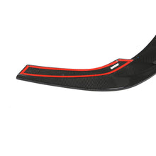 Load image into Gallery viewer, Audi RS3 8Y Sedan Pre-Preg Dry Carbon Fiber Gloss Black Front Bumper Lip 2022 - 2024