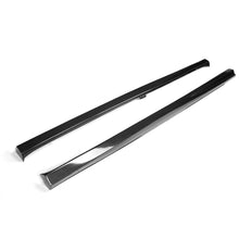 Load image into Gallery viewer, VW Golf MK7 GTI Carbon Fiber Side Skirt Extensions – Gloss Black (2014–2016)
