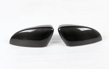 Load image into Gallery viewer, VW Scirocco Carbon Fiber Mirror Covers – Gloss Black Caps (2013–2016)