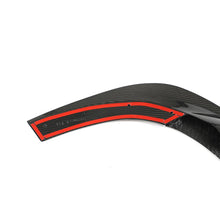 Load image into Gallery viewer, Audi RS3 8Y Sedan Pre-Preg Dry Carbon Fiber Gloss Black Front Bumper Lip 2022 - 2024