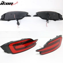 Load image into Gallery viewer, 2016-2018 Honda Civic 10th 4Dr Red LED Light Rear Bumper Lamp