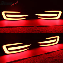 Load image into Gallery viewer, 2016-2018 Honda Civic 10th 4Dr Red LED Light Rear Bumper Lamp