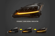 Load image into Gallery viewer, Lexus IS250/IS250C/IS350/IS220d &amp; ISF(XE20) Black Matrix Projector Headlights (2006-2014)