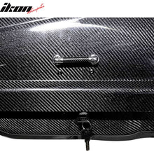 Load image into Gallery viewer, Key Lock Car Cargo Roof Box Luggage Roof Carrier 57*29*16 Carbon Fiber