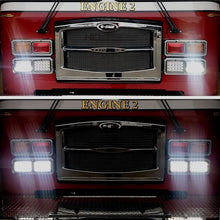 Load image into Gallery viewer, Universal 6x4 Pair LED Crystal Clear Sealed Beam Headlight Headlamp