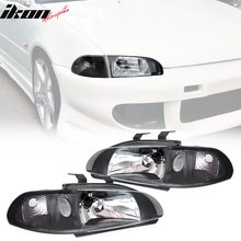 Load image into Gallery viewer, Fits 92-95 Honda Civic Housing Headlight Head Lamps Driver Passenger