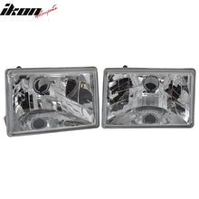 Load image into Gallery viewer, 1993-1998 Jeep Grand Cherokee Crystal Headlights (Pair)