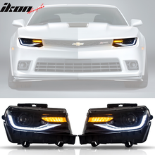 Load image into Gallery viewer, 2010-2013 Chevy Camaro ZL1 Style Front Bumper w/ Headlights
