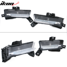 Load image into Gallery viewer, 2016-2018 Chevy Camaro SS Black Housing Clear Lens Fog Lights Lamp ABS
