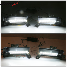 Load image into Gallery viewer, 2016-2018 Chevy Camaro SS Black Housing Clear Lens Fog Lights Lamp ABS