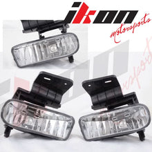 Load image into Gallery viewer, Fits 99-02 Chevyado Clear Lens Fog Light 00-06 Suburban Tahoe+Hid