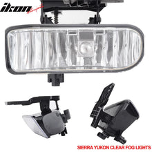 Load image into Gallery viewer, 6000K Hid Fits 99-02 Sierra 00-06 Yukon Xl 2500 Clear Fog Lights+Bulbs