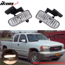 Load image into Gallery viewer, Fits 99-06 Sierra Yukon XL Front Bumper Lens FogLight w/ Bulbs